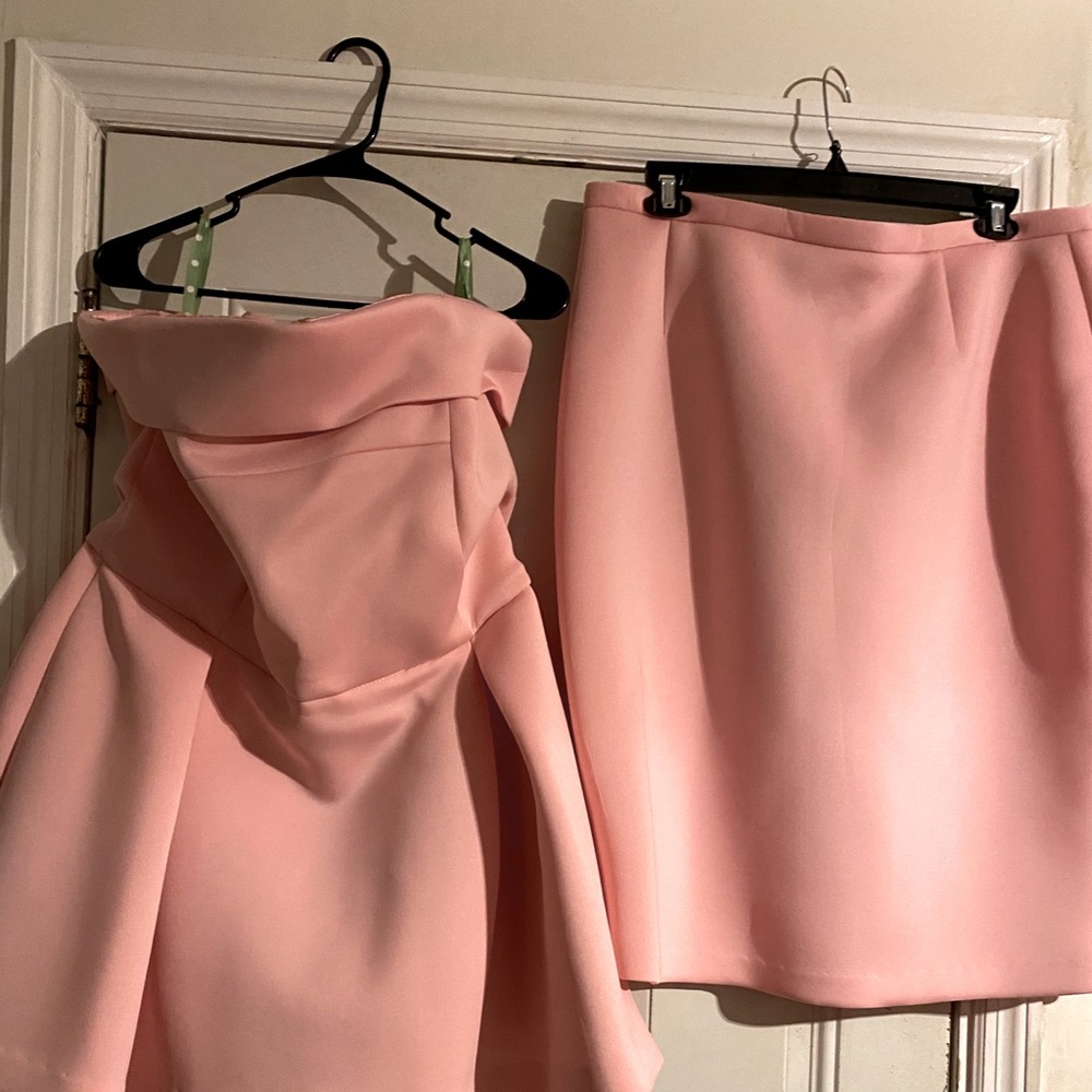 Pink suit